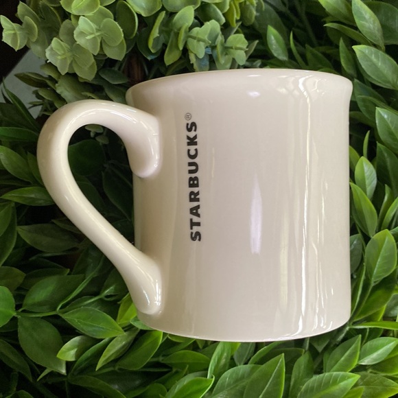 Starbucks Brand 2013 Collection 14oz White Handled Mug with Starbucks Logo ☕️ - Picture 6 of 13